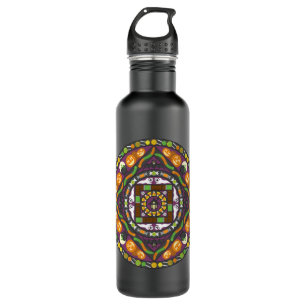 Tricks and Treats Mandala Water Bottle