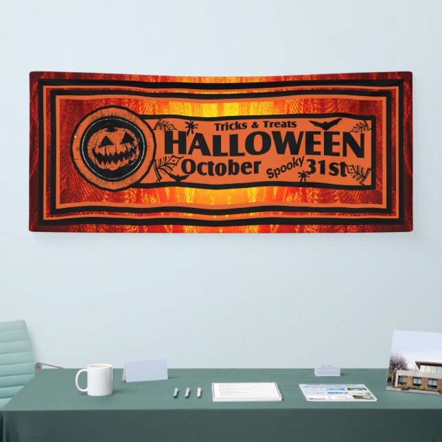 Tricks & Treats Halloween Banner (Tradeshow)