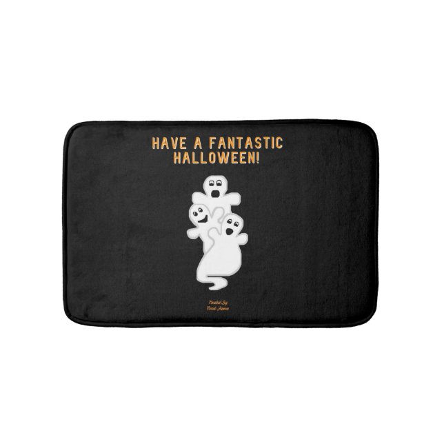 Trickster Ghosts Bath Mat (Front)