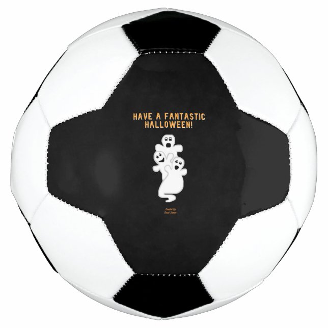 Trickster Ghosts Soccer Ball (Front)