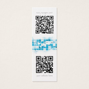 Tricky skinny marketing card