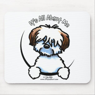 Tricolor Coton Its All About Me Mouse Pad