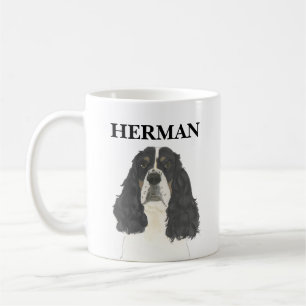 Tricolor English Springer Spaniel Coffee Mug