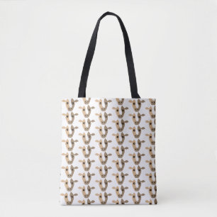 Tricolored Cows on Tote Bag