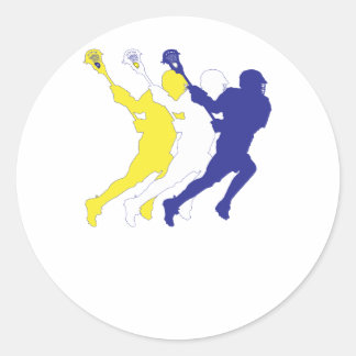 TricolorYWB.ai Classic Round Sticker