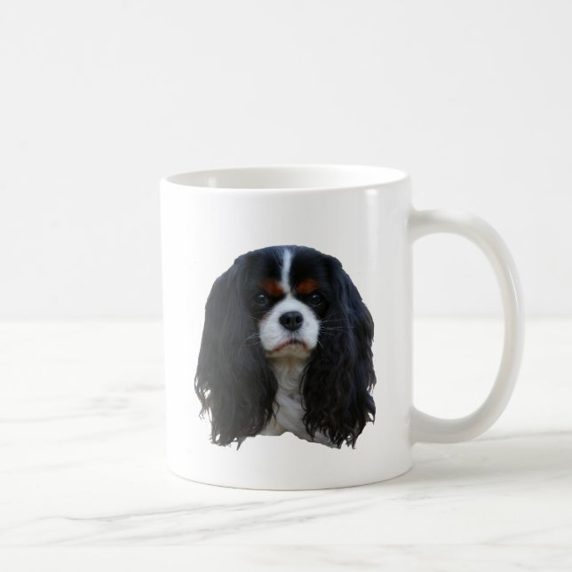 Tricolour Cavalier Coffee Mug (Right)