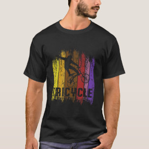 Tricycle Bicycle Colourful Bike Trike Cyclist T-Shirt