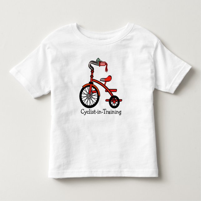 Tricycle Design Toddler Clothing Toddler T-Shirt (Front)