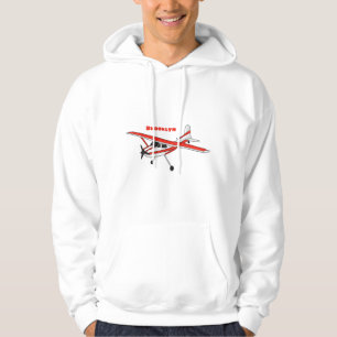 Tricycle gear aircraft cartoon  hoodie