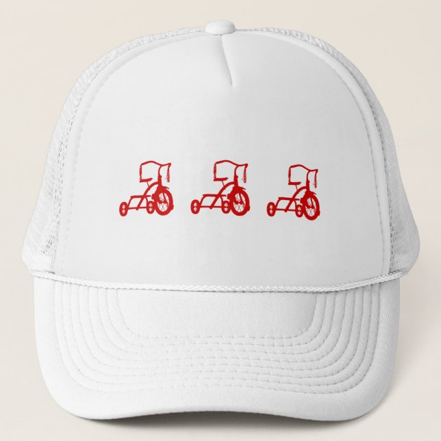 tricycles trucker hat (Front)