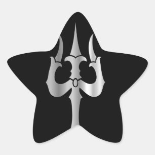 Trident of Lord Shiva- Hinduism Star Sticker