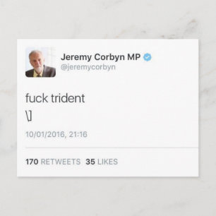 Trident Postcard