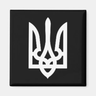 Trident Ukrainian Volodymyr Zelensky President Of  Magnet