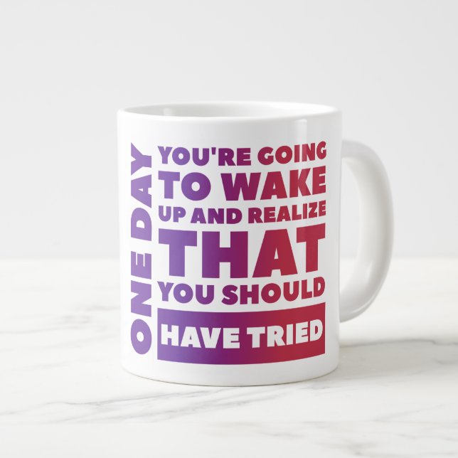 Tried - Gift Jumbo Mug (Front Right)