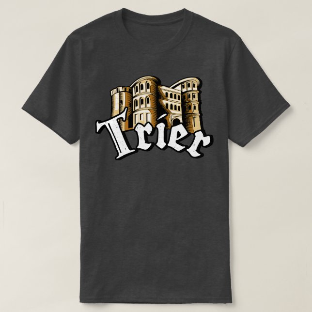 Trier City Porta Nigra Moselle Home T-Shirt (Design Front)