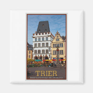 Trier - Hauptmarkt Stone Cross Magnet