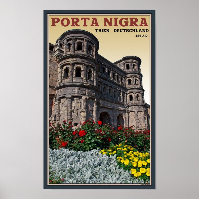 Trier - Porta Nigra Poster (Front)