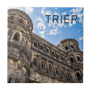 Trier Porta Nigra Rhineland Palatinate Germany Ceramic Tile