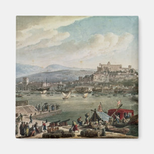 Trieste Harbour, 1802 Magnet