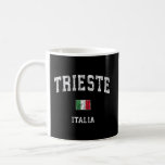 Trieste Italy Italia Athletic Sports Coffee Mug<br><div class="desc">Trieste Italy Italia Athletic Sports - A vibrant design capturing the essence of Trieste's athletic spirit as it represents Italy. Celebrate your passion for sports with this dynamic design.</div>