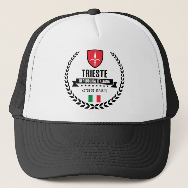 Trieste Trucker Hat (Front)