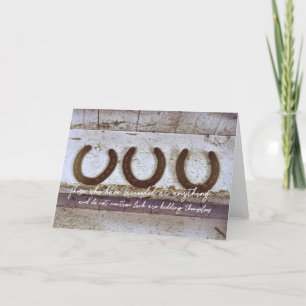 TRIFECTA Greeting Card