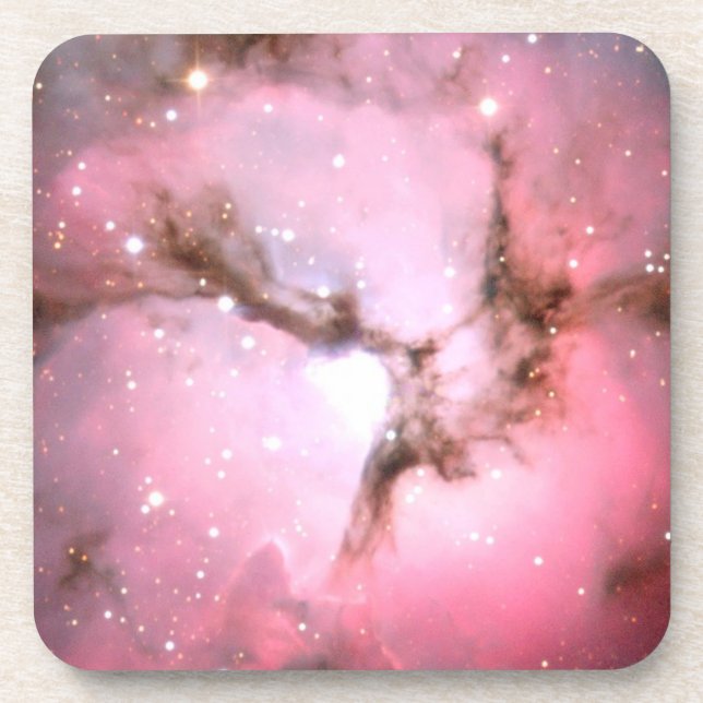 Trifid Nebula in Sagittarius Coaster (Front)