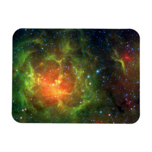 Trifid Nebula NASA Spitzer Magnet