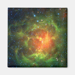 Trifid Nebula NASA Spitzer Magnet