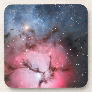 Trifid Nebula Space Astronomy Coaster
