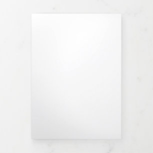 Trifold Letter Fold Announcement