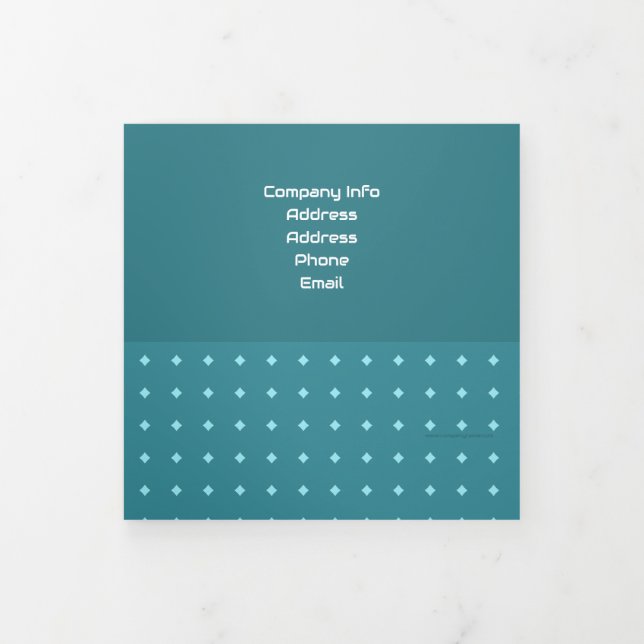 Trifold Letter Fold Announcement (Cover)