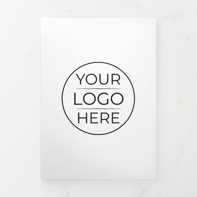 Trifold Letter Fold Holiday Card (Cover)