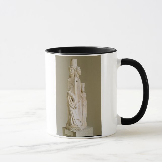 Triform Herm of Hecate, Marble sculpture, Attic pe Mug (Right)