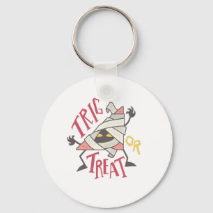 Trig or Treat Math Halloween Key Ring