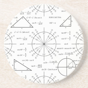 Trig & Triangles Coaster