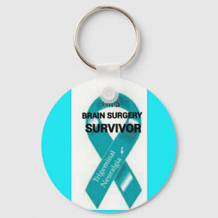 Trigeminal Neuralgia Awareness Key Ring