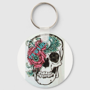 Trigeminal Neuralgia Awareness Key Ring