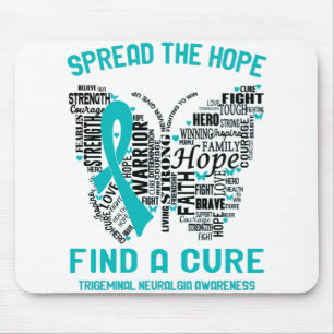 Trigeminal Neuralgia Awareness Month Ribbon Gifts Mouse Pad