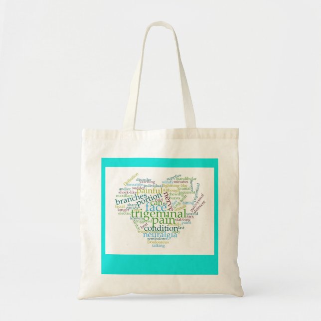 Trigeminal Neuralgia Awareness Tote (Front)