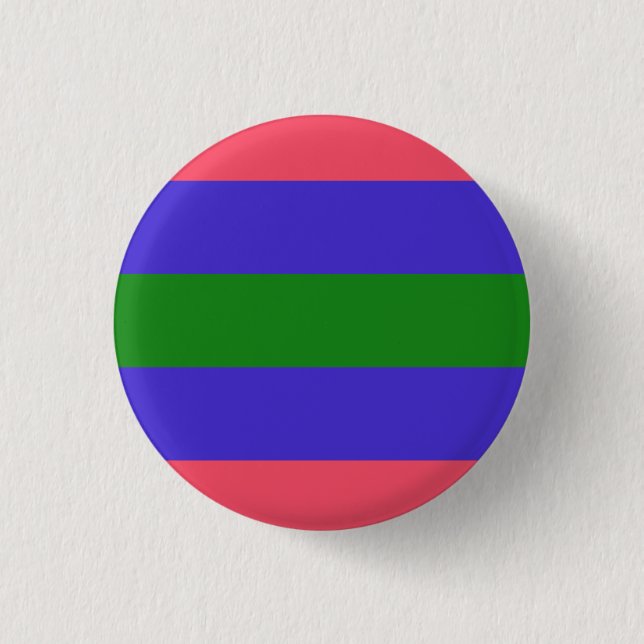 Trigender 3 Cm Round Badge (Front)