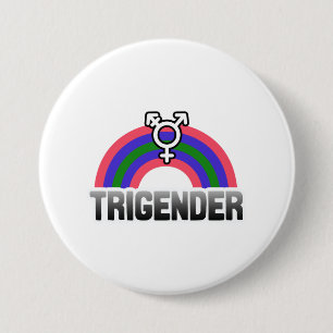 Trigender Pride 7.5 Cm Round Badge