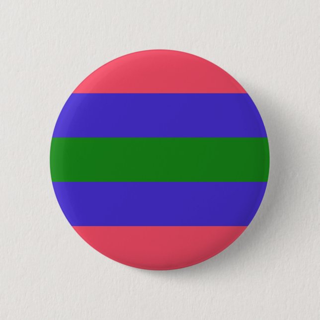 Trigender Pride Flag 6 Cm Round Badge (Front)