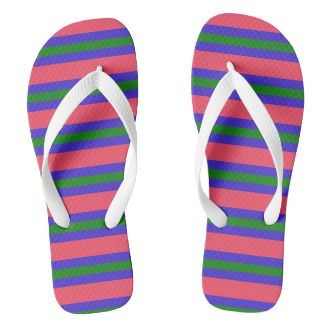 Trigender Pride Thongs (Footbed)