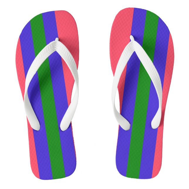 Trigender Pride Thongs (Footbed)