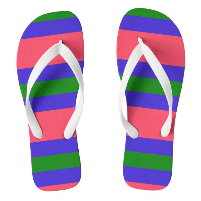Trigender Pride Thongs (Footbed)