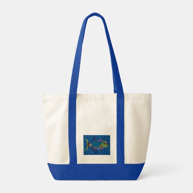 Trigger Fish Tote Bag (Back)