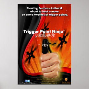 Trigger Point Ninja® 1 Sheet Poster