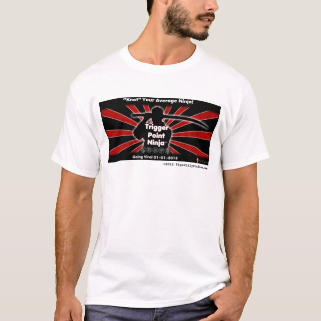Trigger Point Ninja ® Collectable Pre-Launch T-Shirt (Front)