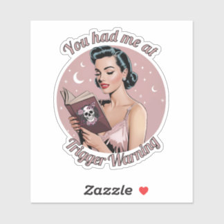 Trigger Warning Pin Up Reader